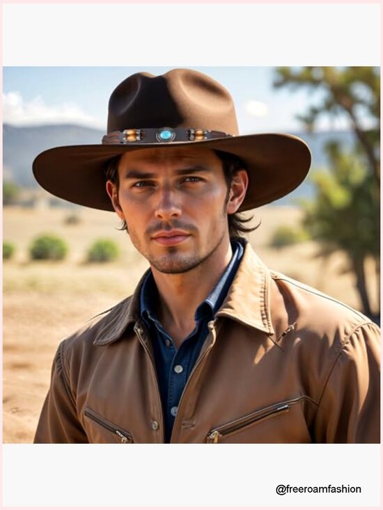 12pcs Cowboy Hat Bands Faux Leather Adjustable Western Hatbands for Men Women main image 6